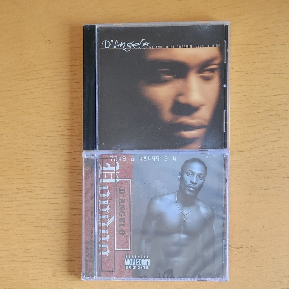 D'Angelo "Voodoo", "Me And Those Dreamin' Eyes Of Mine" CDs (Lot of 2)